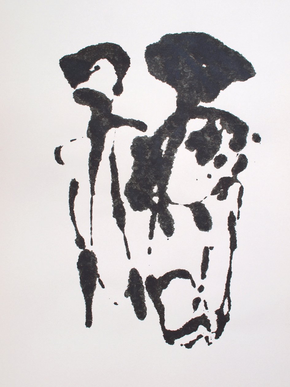 Bez tytułu, 2010 (monotypia) autorstwa Richard Green