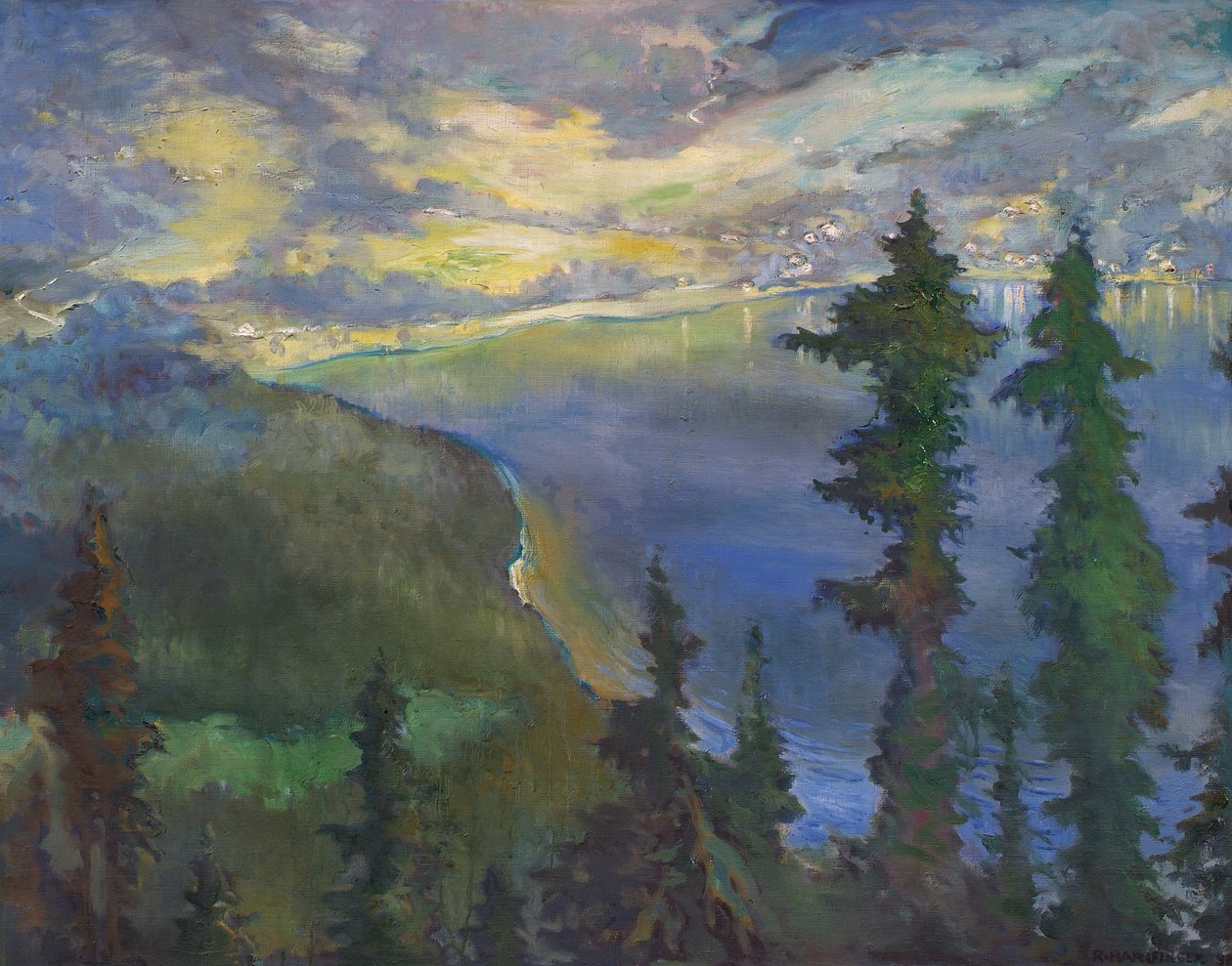 Altaussee autorstwa Richard Harlfinger