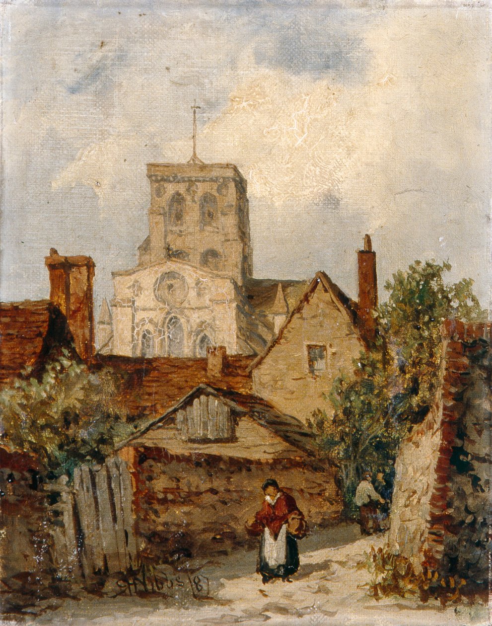 New Shoreham, Sussex autorstwa Richard Henry Nibbs