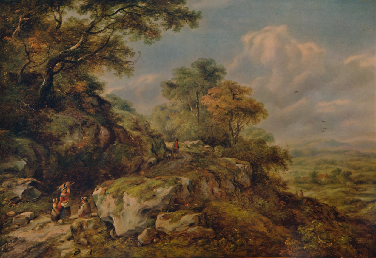 W pobliżu Otford, Kent, 1846, 1935 autorstwa Richard Hilder