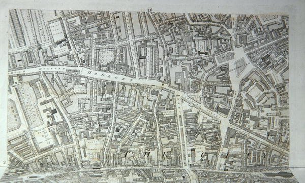 Plan City of London, opublikowany 1813 (rycina) (patrz 247354-247357) autorstwa Richard Horwood