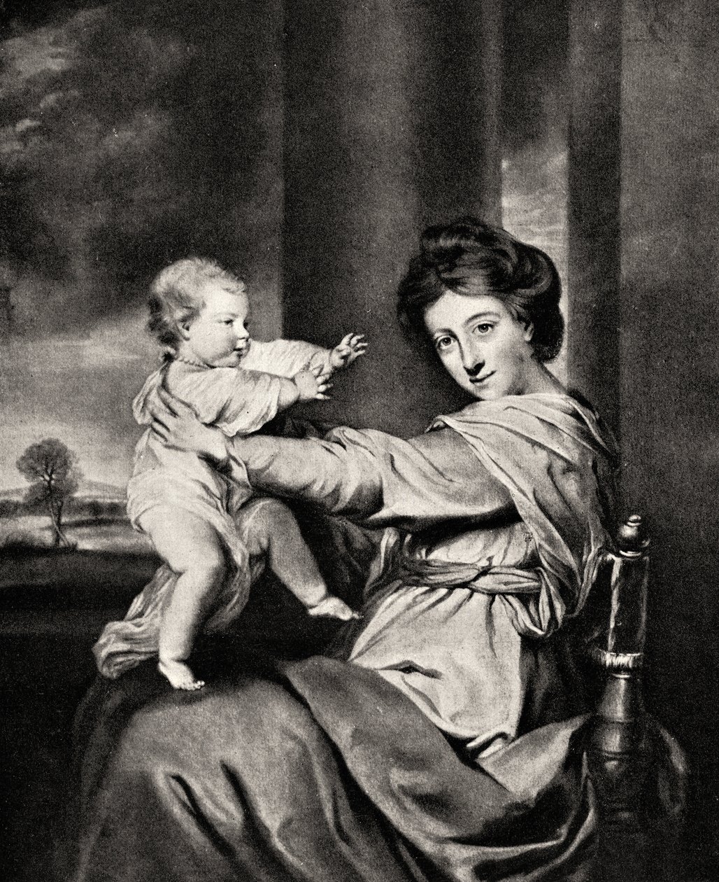 Caroline, księżna Marlborough i córka, XX wiek autorstwa Richard Houston