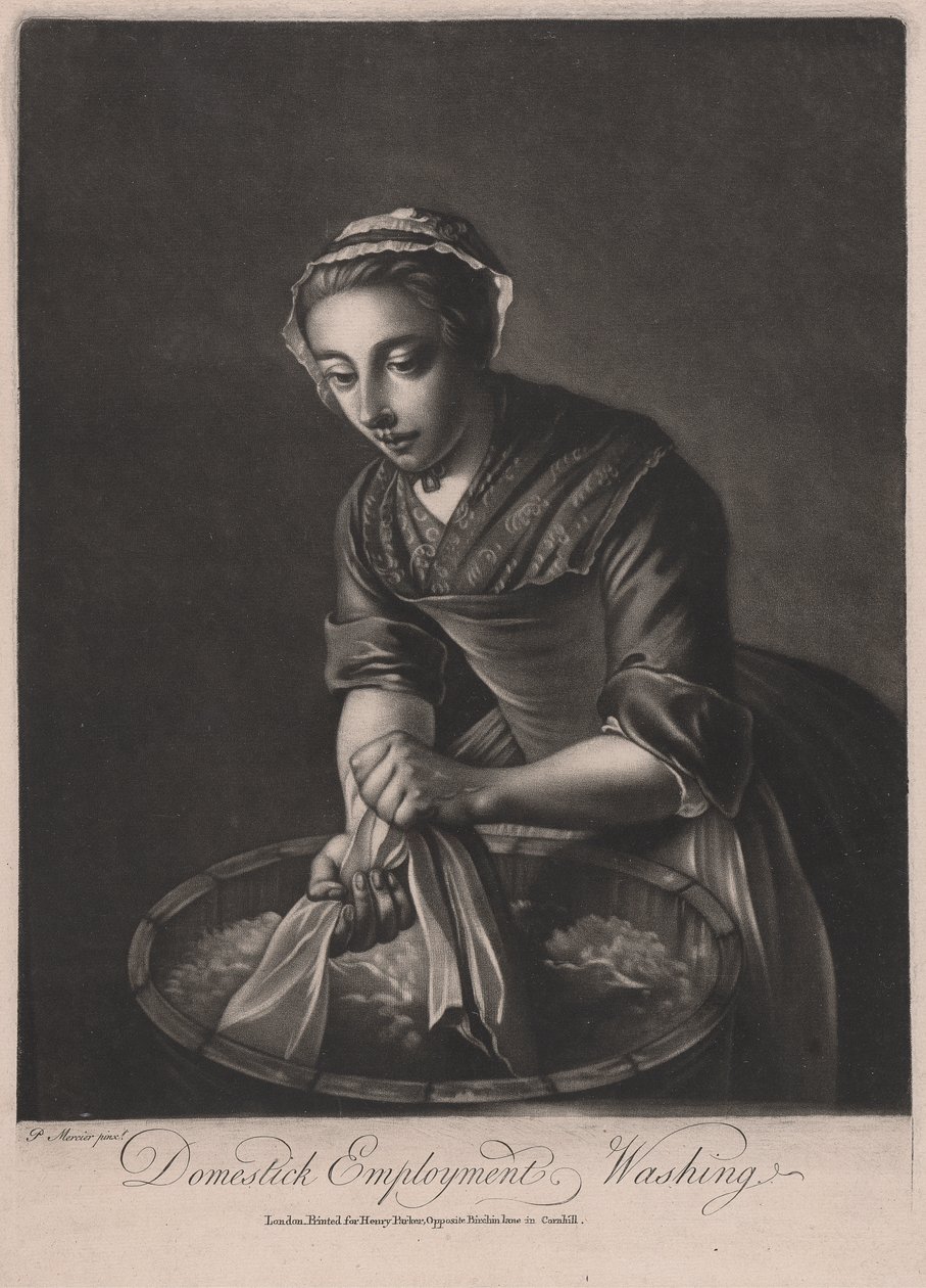 Esmalte de Lavagem Domestick Employment autorstwa Richard Houston