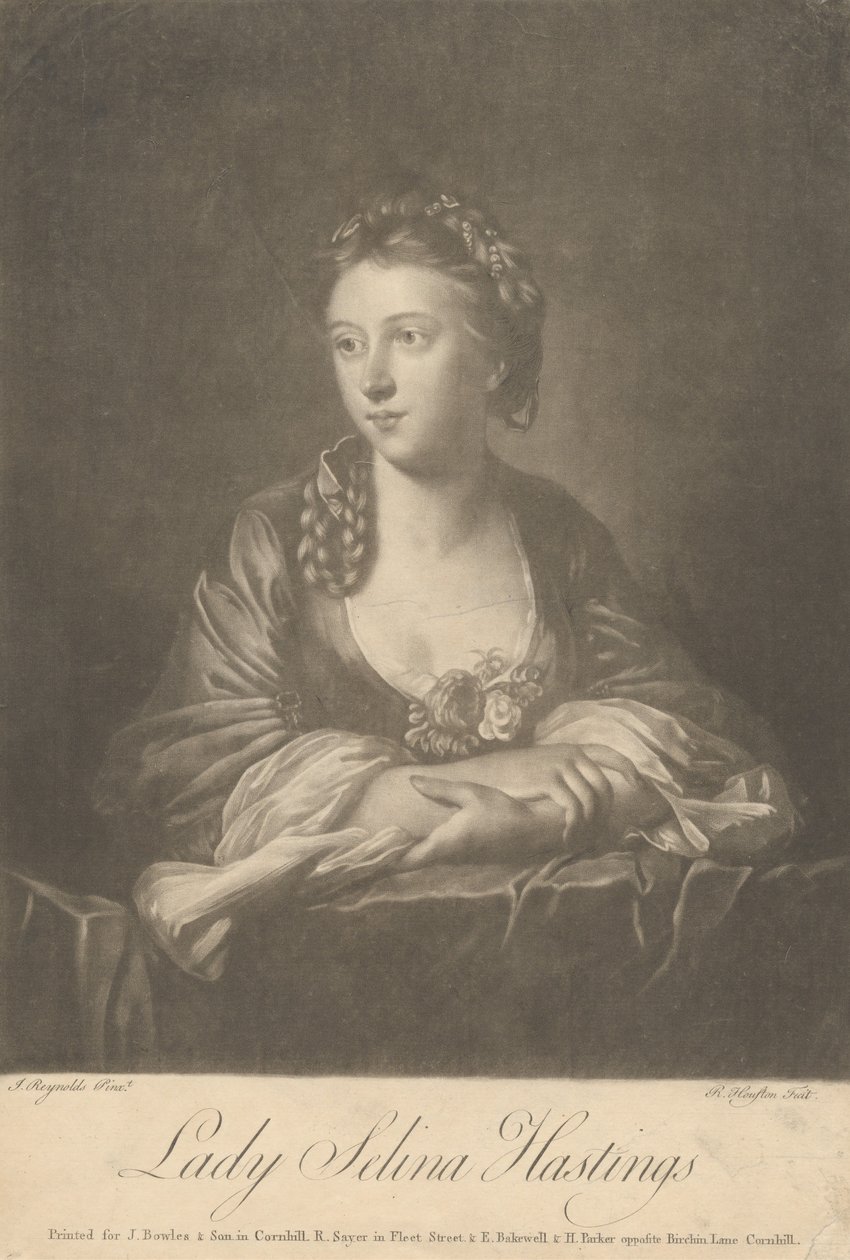 Lady Selina Hastings autorstwa Richard Houston