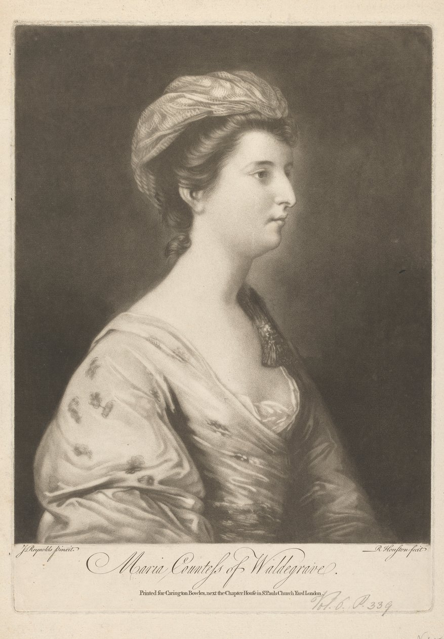 Maria, hrabina Waldegrave autorstwa Richard Houston