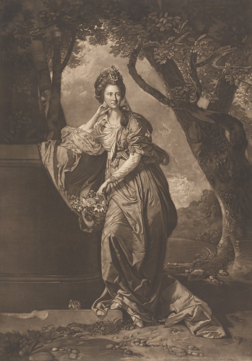 Panna Catherine Wodhull autorstwa Richard Houston