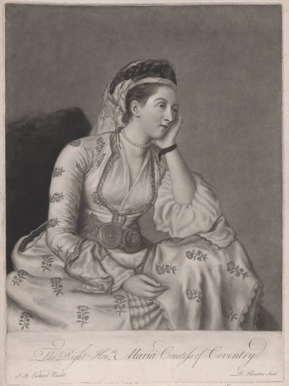 Wielce Czcigodna Maria Hrabina Coventry autorstwa Richard Houston