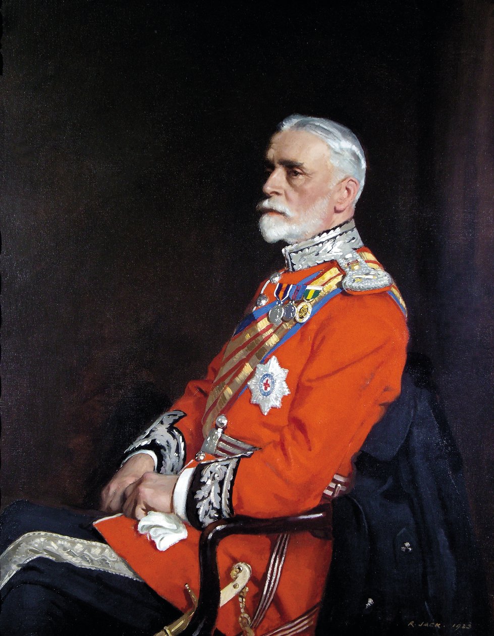 Henry Manners, 8.książę Rutland (olej na płótnie) autorstwa Richard Jack