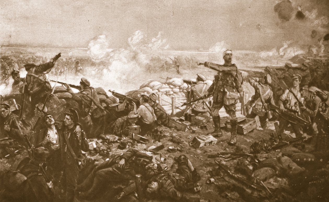 Druga bitwa pod Ypres autorstwa Richard Jack