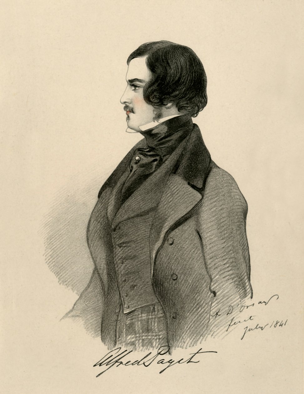 Alfred Paget, 1841. autorstwa Richard James Lane
