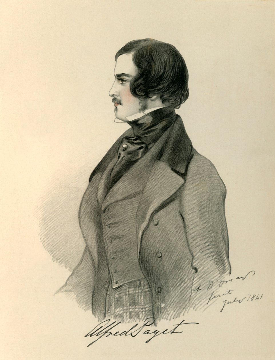 Alfreda Pageta, 1841. autorstwa Richard James Lane
