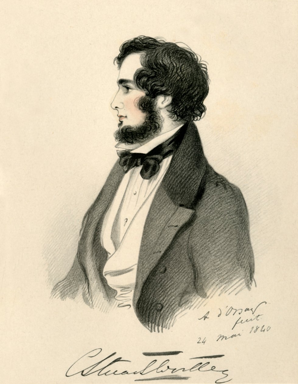 Charles Stuart Wortley, 1840. autorstwa Richard James Lane