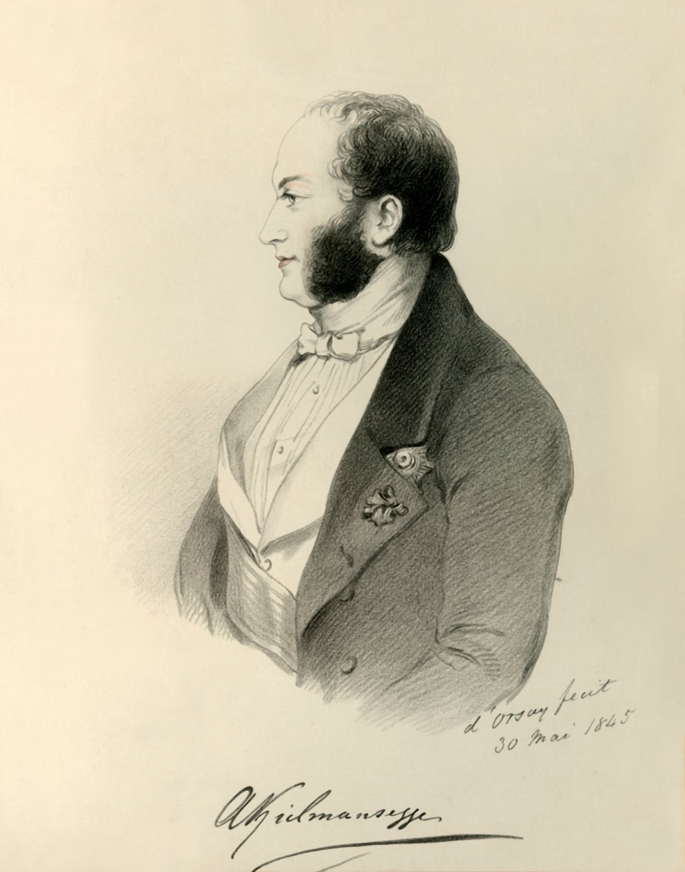 Hrabia Kielmansegg, 1845. autorstwa Richard James Lane