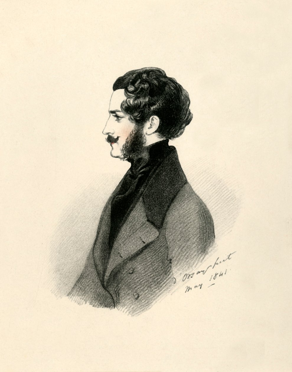 Edmund St John Mildmay, 1841. autorstwa Richard James Lane