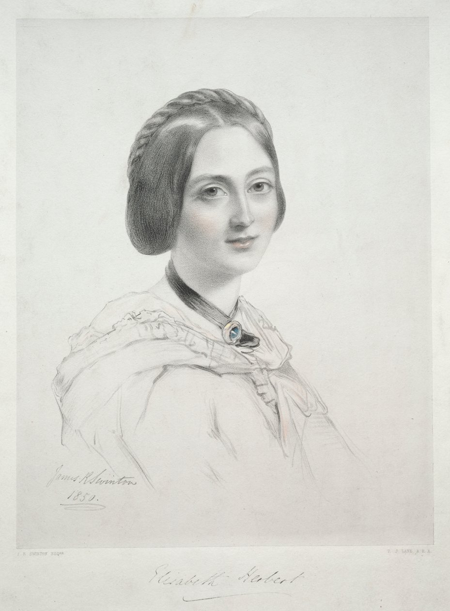 Lady Elżbieta Herbert autorstwa Richard James Lane