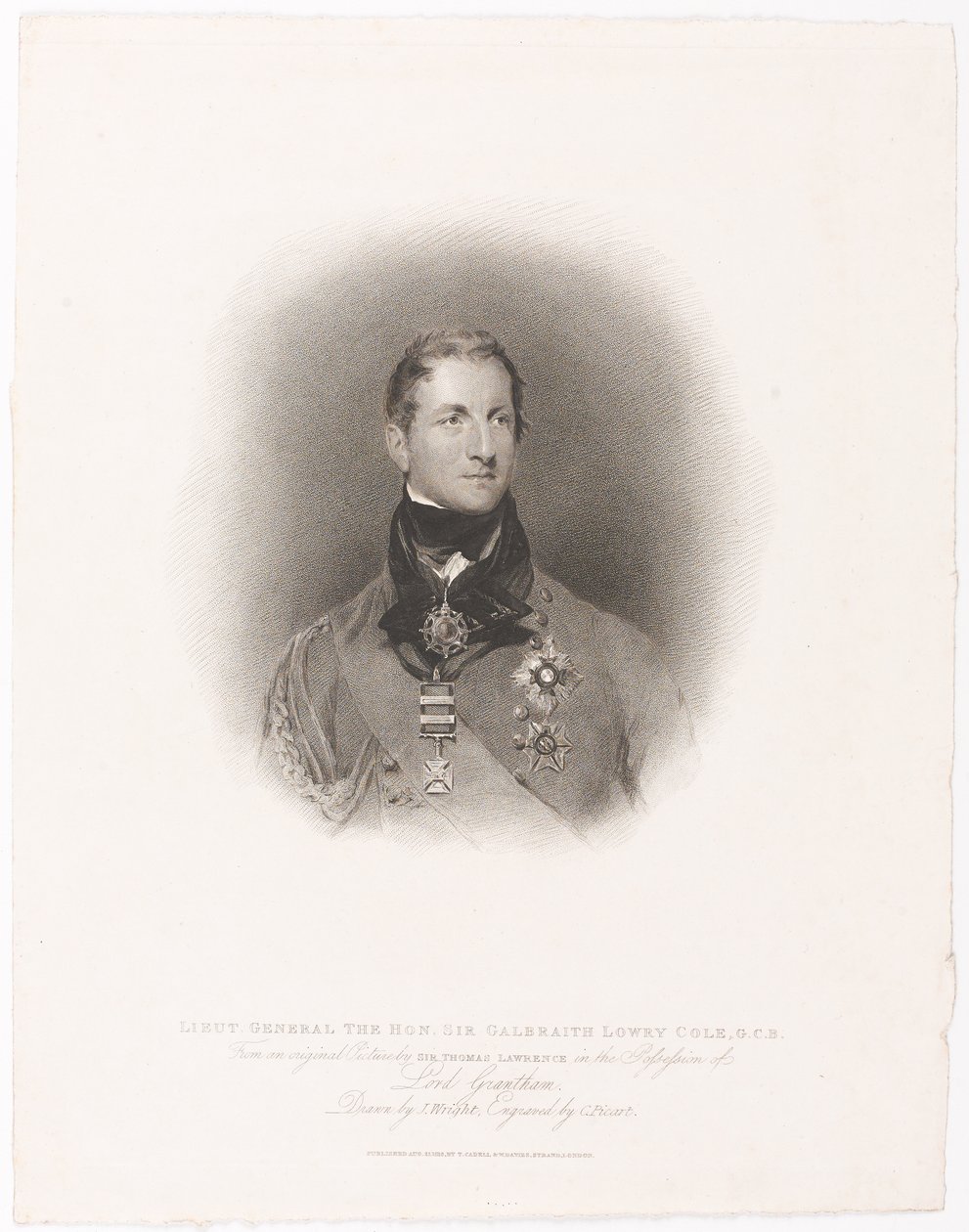 „Generał porucznik The Hon Sir Galbraith Lowry Cole GCB” autorstwa Richard James Lane
