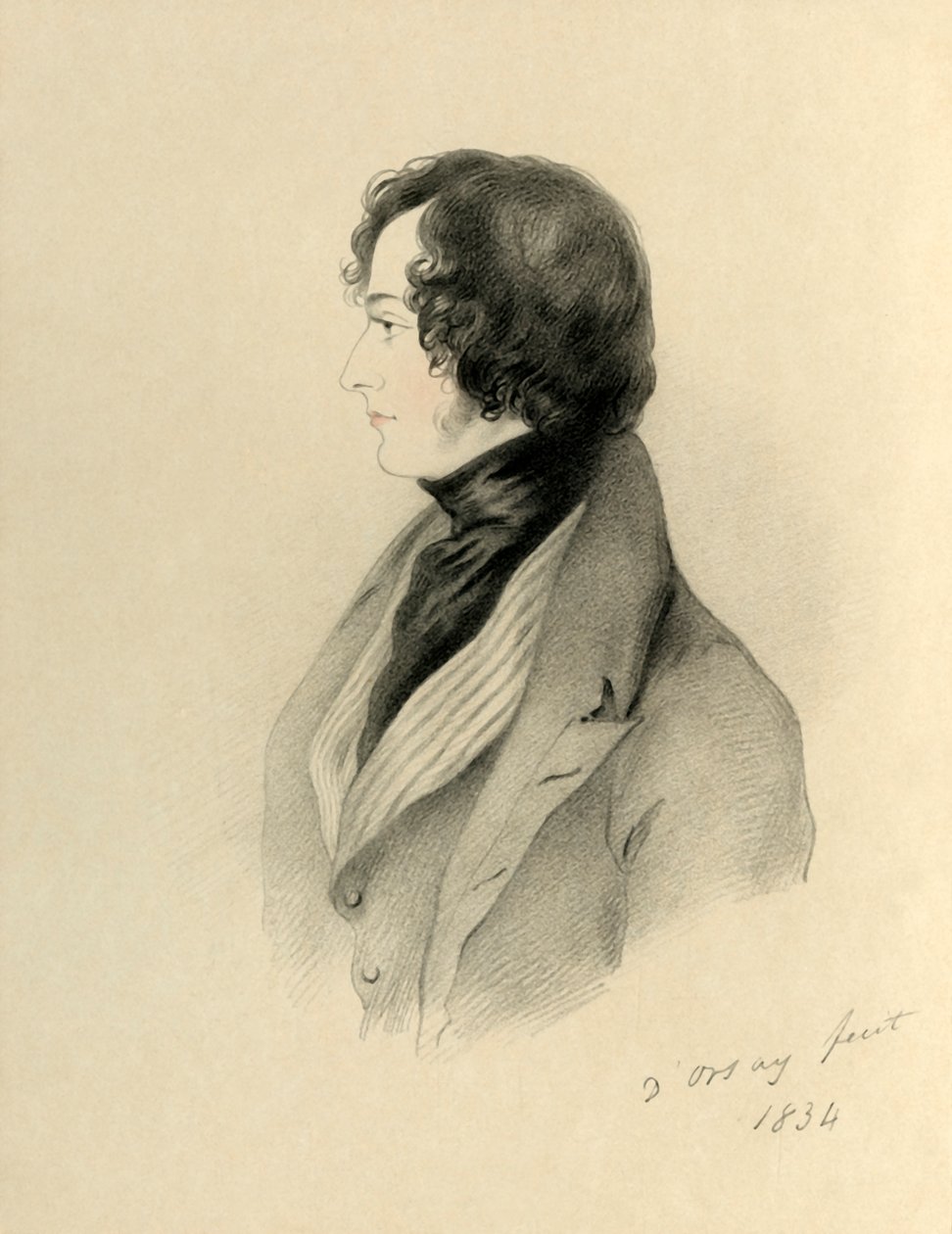 Czcigodny Poseł Benjamin Disraeli, 1834. autorstwa Richard James Lane