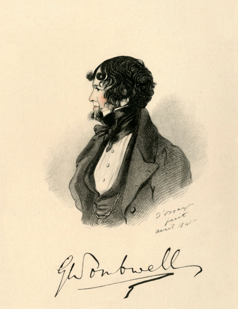 Sir George Wombwell, 1841. autorstwa Richard James Lane