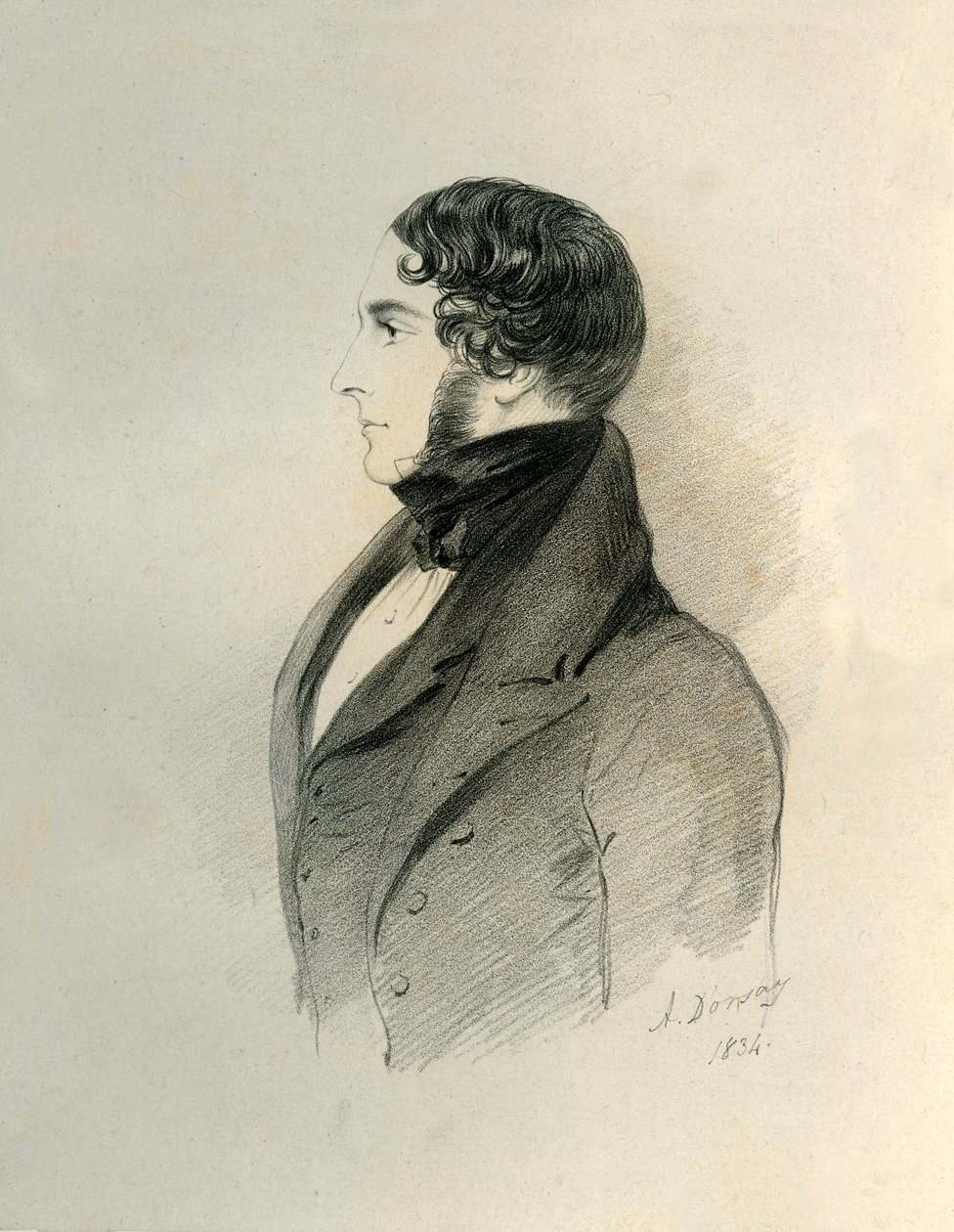 Sir William Massey Stanley, 1834. autorstwa Richard James Lane