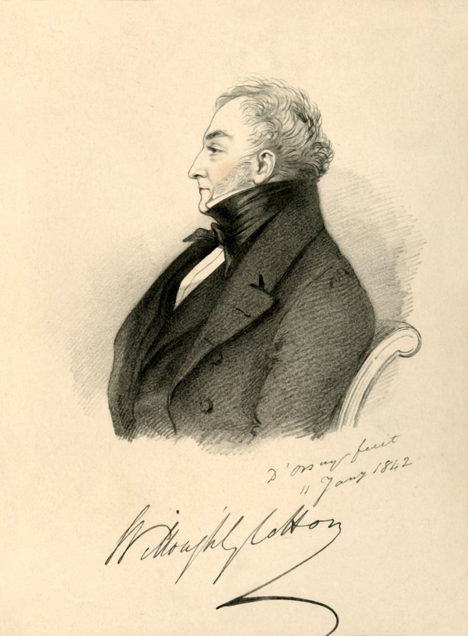 Sir Willoughby Cotton, 1842. autorstwa Richard James Lane