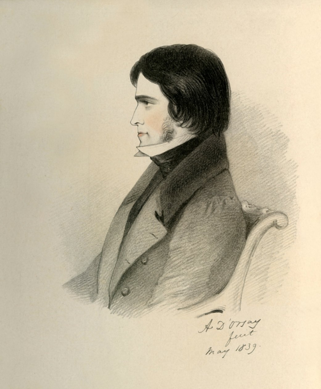 Thomas Carlyle Esquire, 1839. autorstwa Richard James Lane
