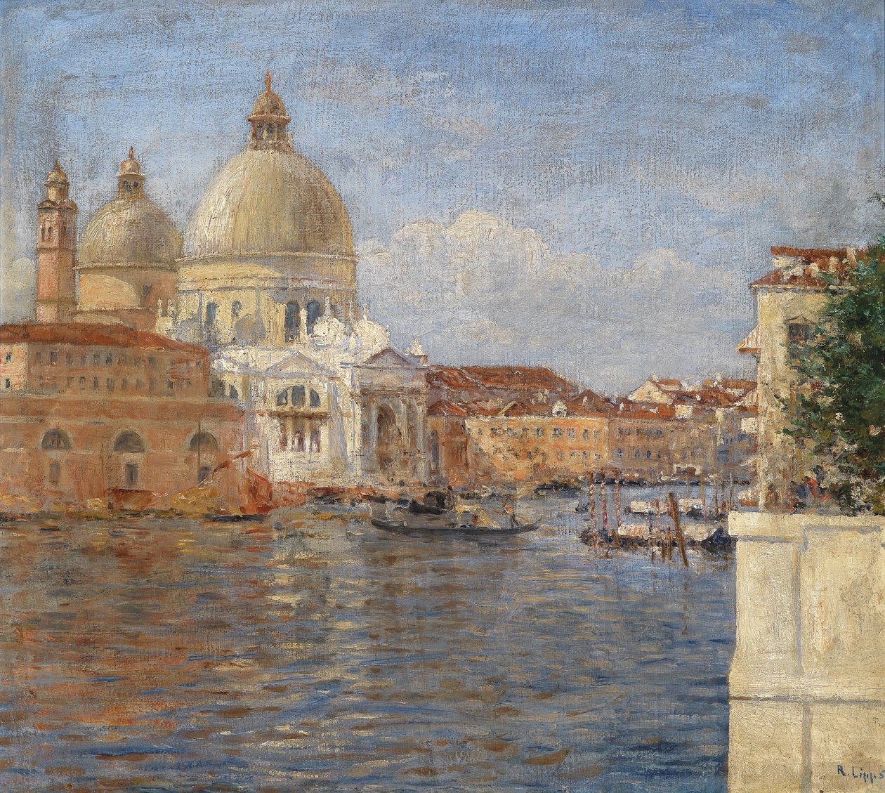 Wenecja na Canale Grande autorstwa Richard Lipps