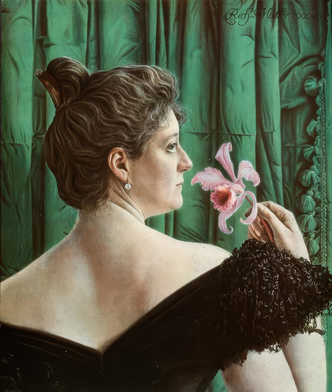 Portret damy autorstwa Richard Mueller