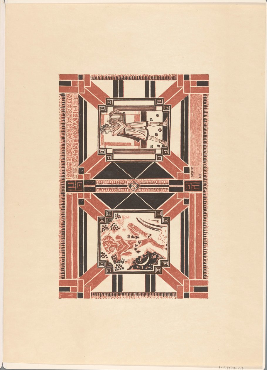 Projekt okładki dla: Concertgebouw Amsterdam Program autorstwa Richard Nicolaüs Roland Holst
