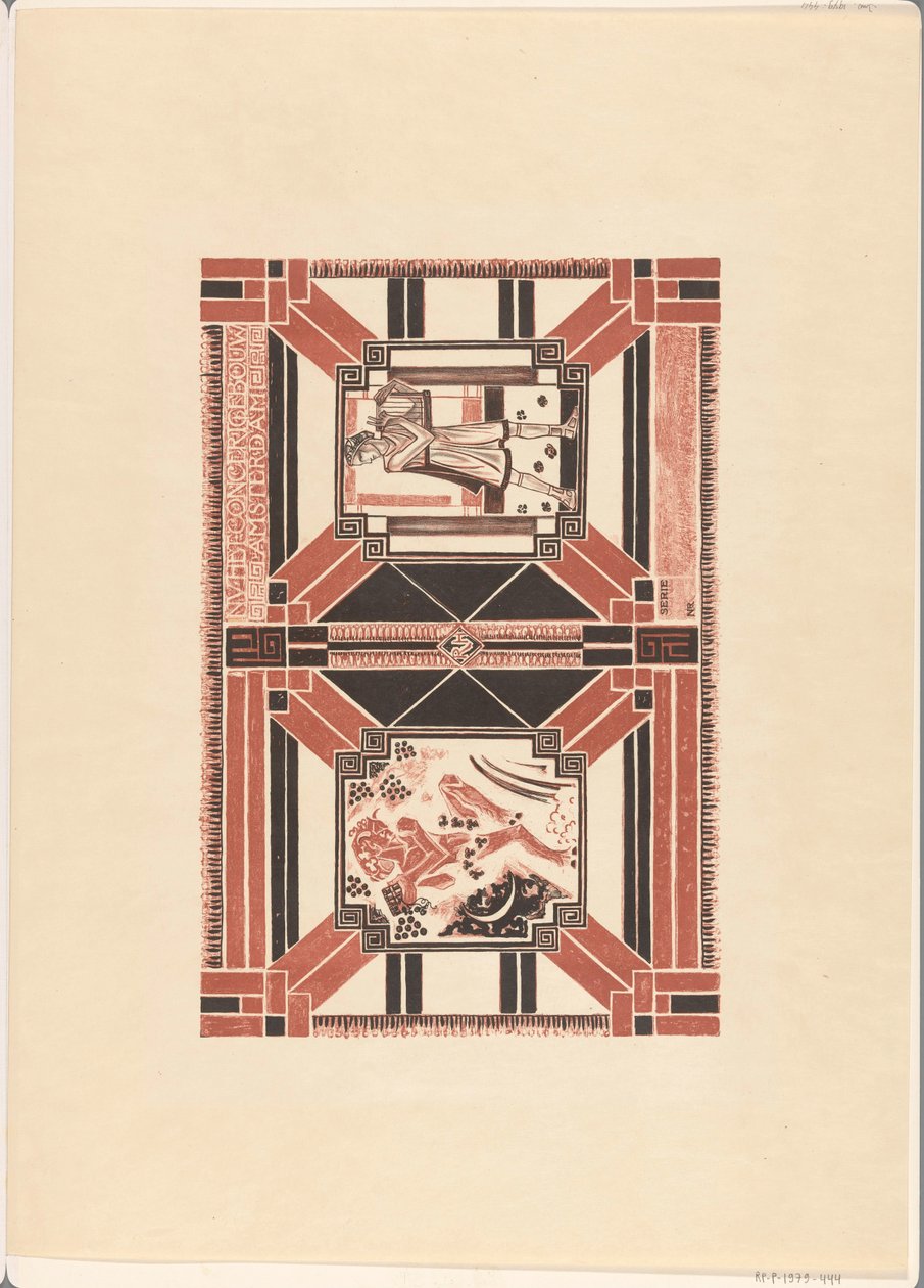 Projekt okładki dla: Concertgebouw Amsterdam Program autorstwa Richard Nicolaüs Roland Holst