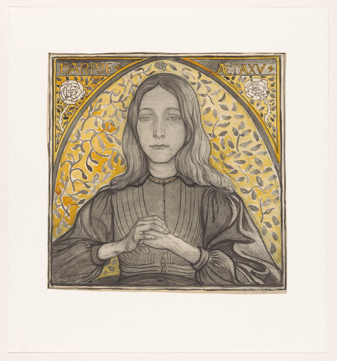 Portret Harpje, lat 15 autorstwa Richard Nicolaüs Roland Holst
