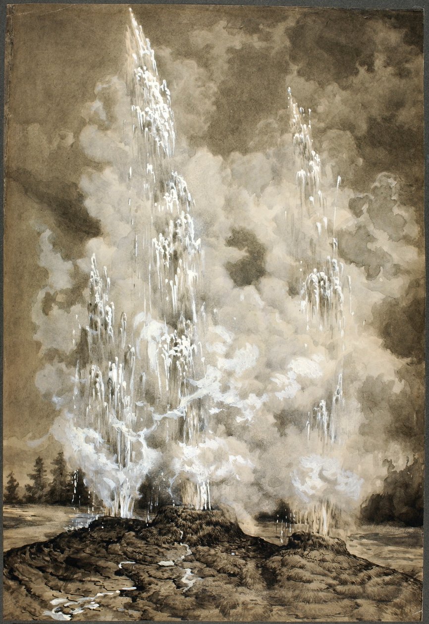 Gejzer Yellowstone autorstwa Richard Norris Brooke