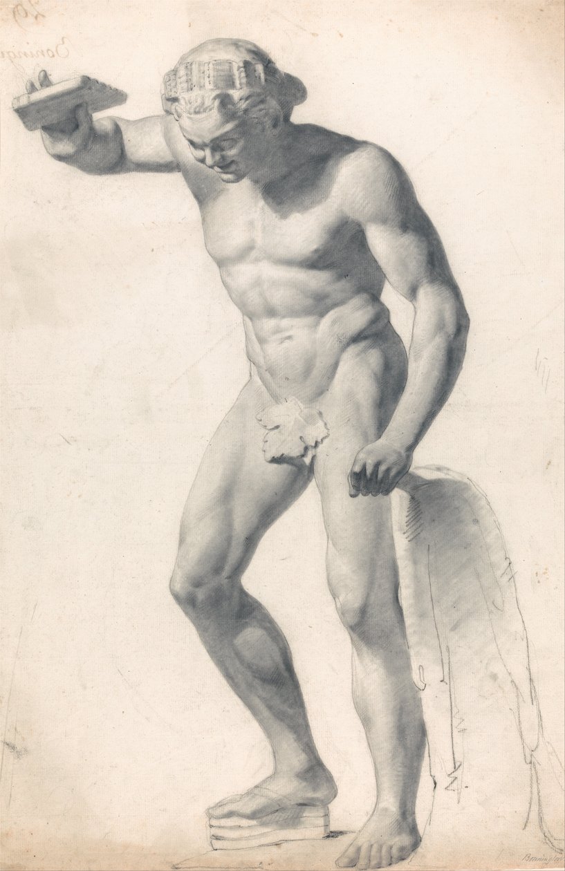 Faun z fajkami autorstwa Richard Parkes Bonington