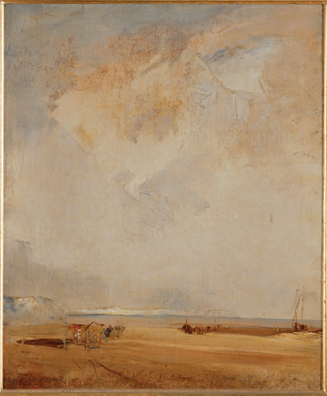 Widok na plażę w Normandii ... autorstwa Richard Parkes Bonington