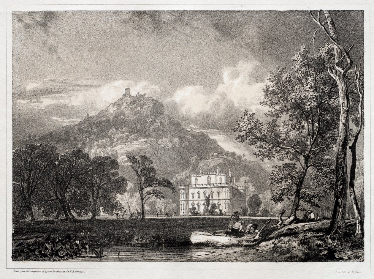 Zamek Argyle, 1826. autorstwa Richard Parkes Bonington