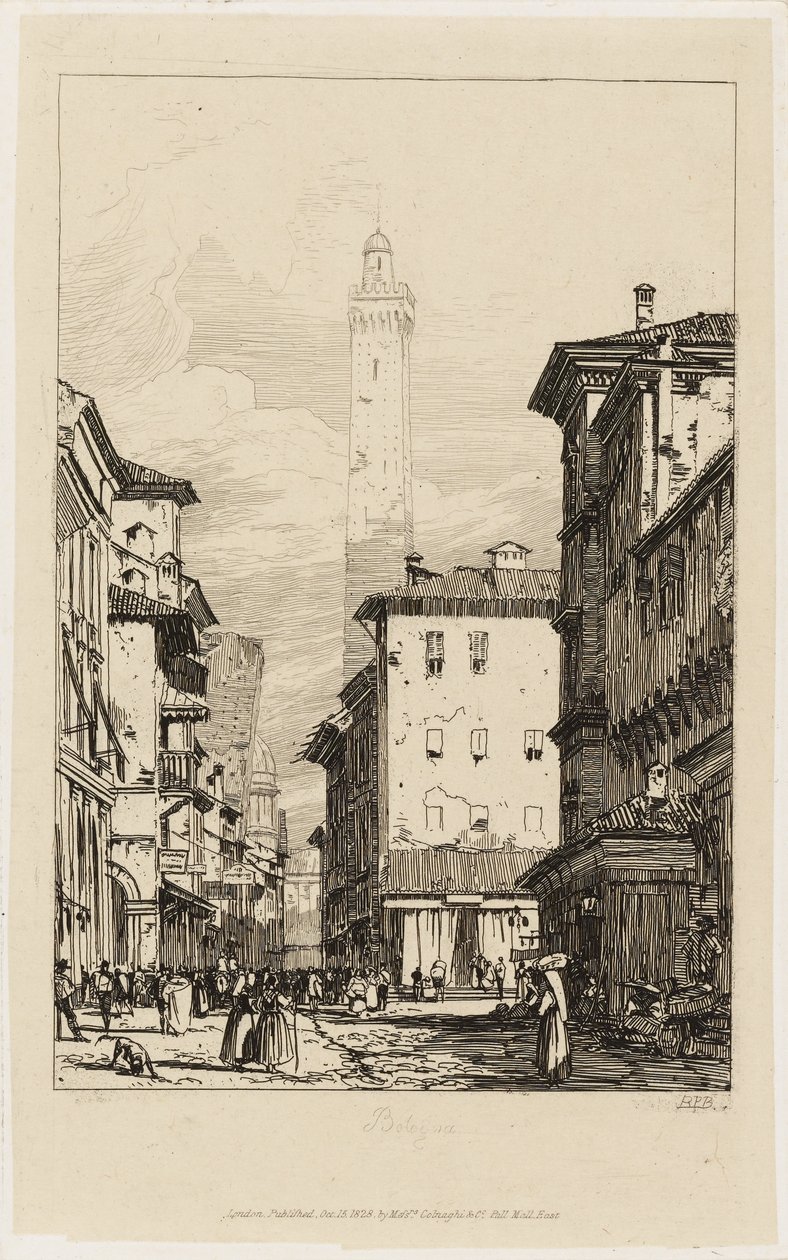 Bolonia autorstwa Richard Parkes Bonington