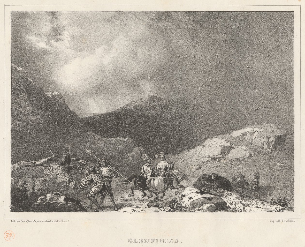 Glenfinlas autorstwa Richard Parkes Bonington
