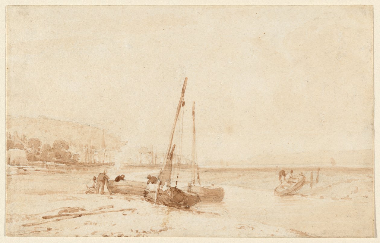 Honfleur autorstwa Richard Parkes Bonington