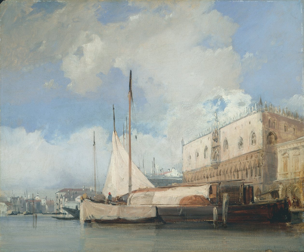 Pałac Dożów, Wenecja, 1826. autorstwa Richard Parkes Bonington