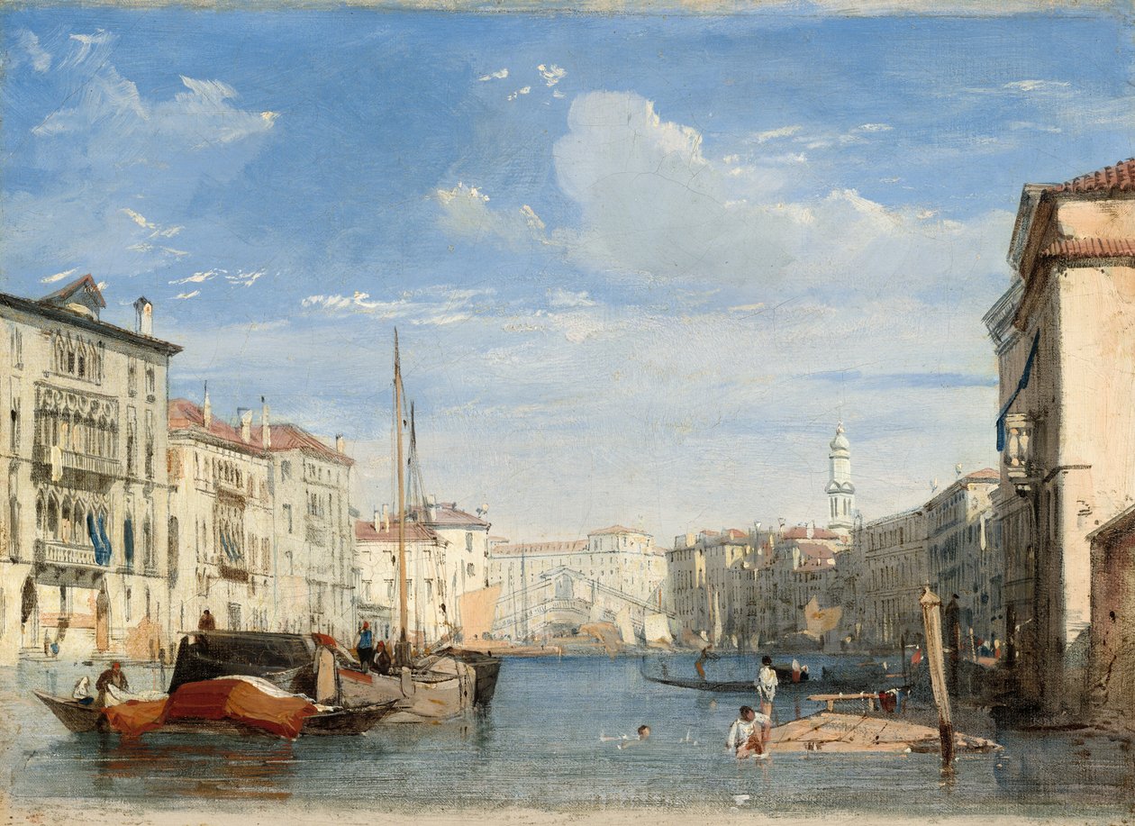 Grand Canal autorstwa Richard Parkes Bonington