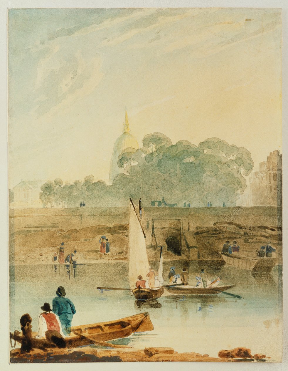 Hotel des Invalides autorstwa Richard Parkes Bonington