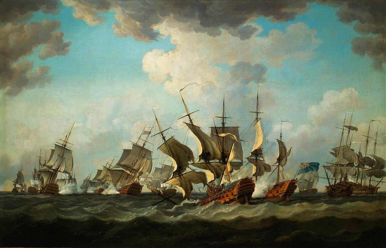Bitwa kardynałów w 1759 r. namalowana przez Richarda Patona autorstwa Richard Paton
