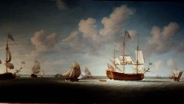 Malarstwo morskie autorstwa Richard Paton
