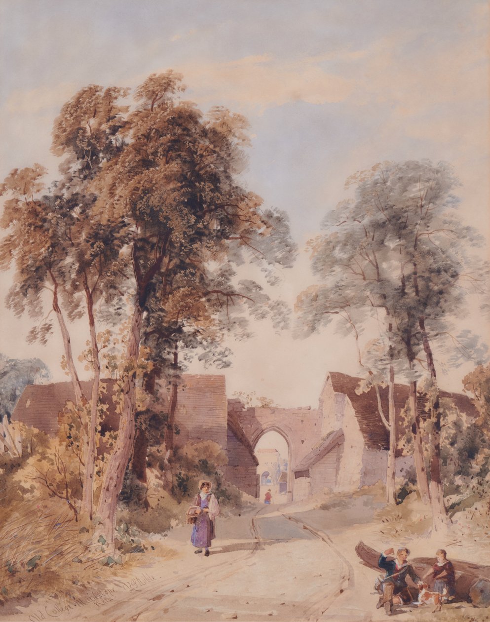 Old College, Maidstone autorstwa Richard Pratchett Noble
