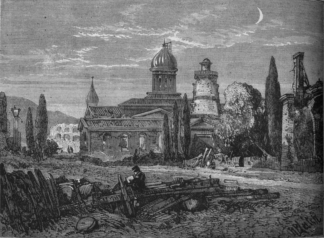 Ulica w Sewastopolu po oblężeniu, ok. 1880 autorstwa Richard Principal Leitch