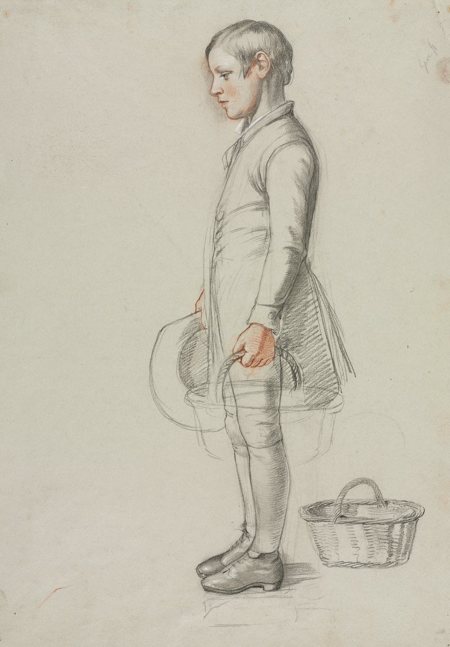Studium dla kuzynów wiejskich, ok. godz. 1847-1848. autorstwa Richard Redgrave