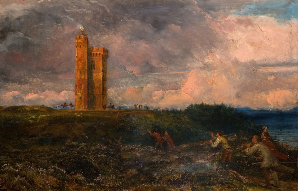 Wystrzelenie latarni 1868-1870. autorstwa Richard Redgrave