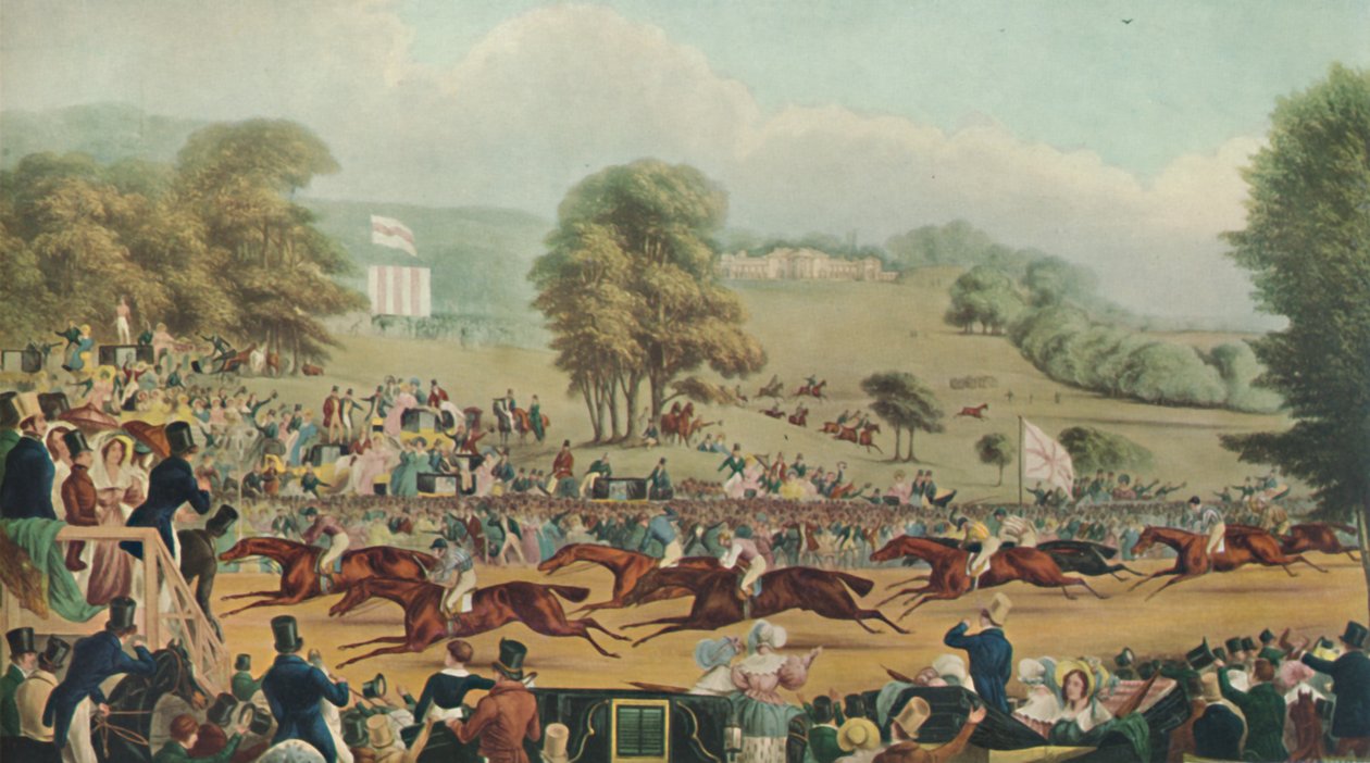 „Wyścigi w Heaton Park”, 1835, 1929 autorstwa Richard Reeve