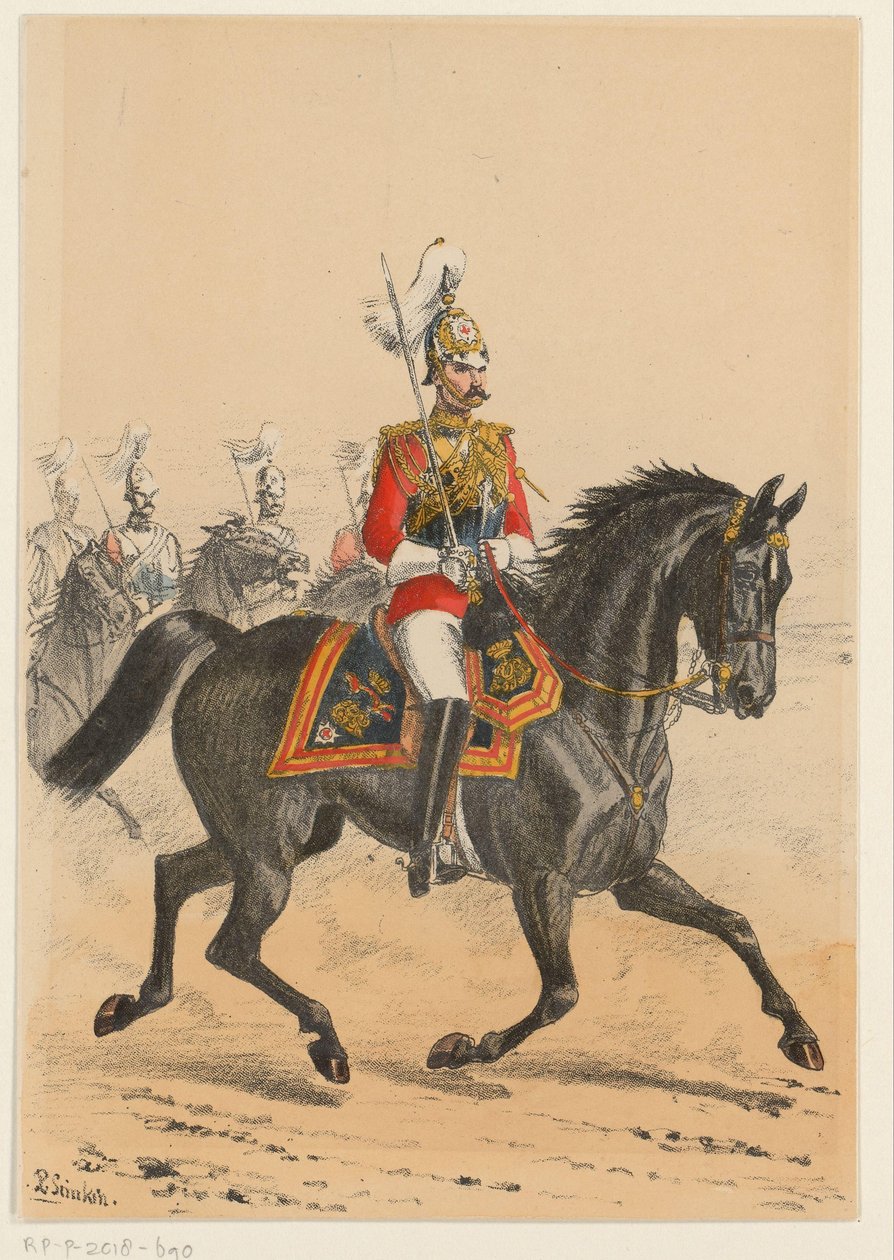 brytyjskie wojsko Dziewięć reprezentacji brytyjskich mundurów wojskowych (tytuł serii) autorstwa Richard Simkin