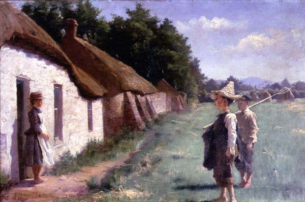 Zaproszenie na sianokosy autorstwa Richard Thomas Moynan