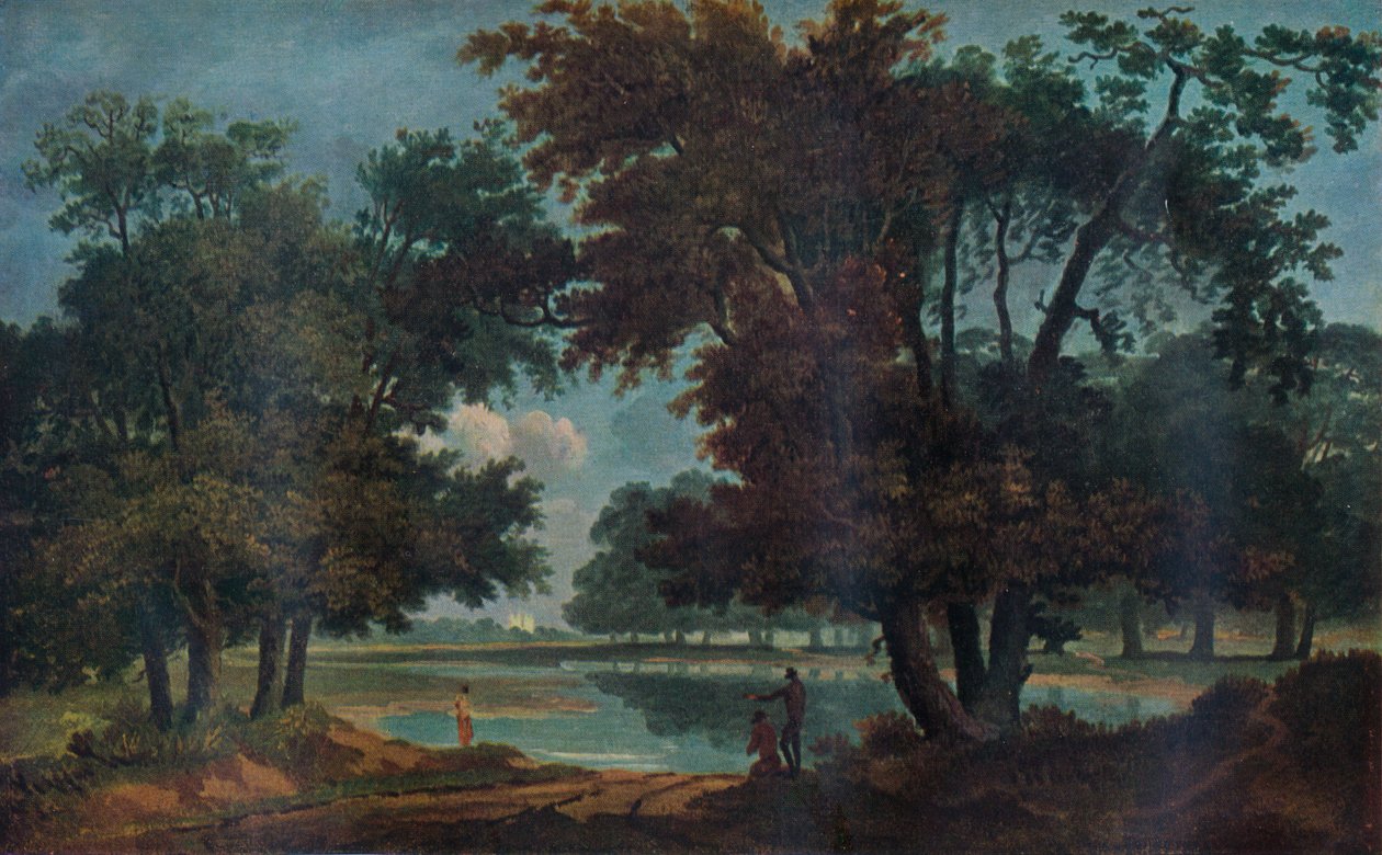 Park Św. Jakuba, ok. 1800 autorstwa Richard Westall